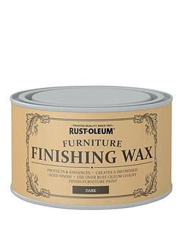 Product photograph of Rust-oleum Furniture Finishing Dark Wax 400ml from very.co.uk