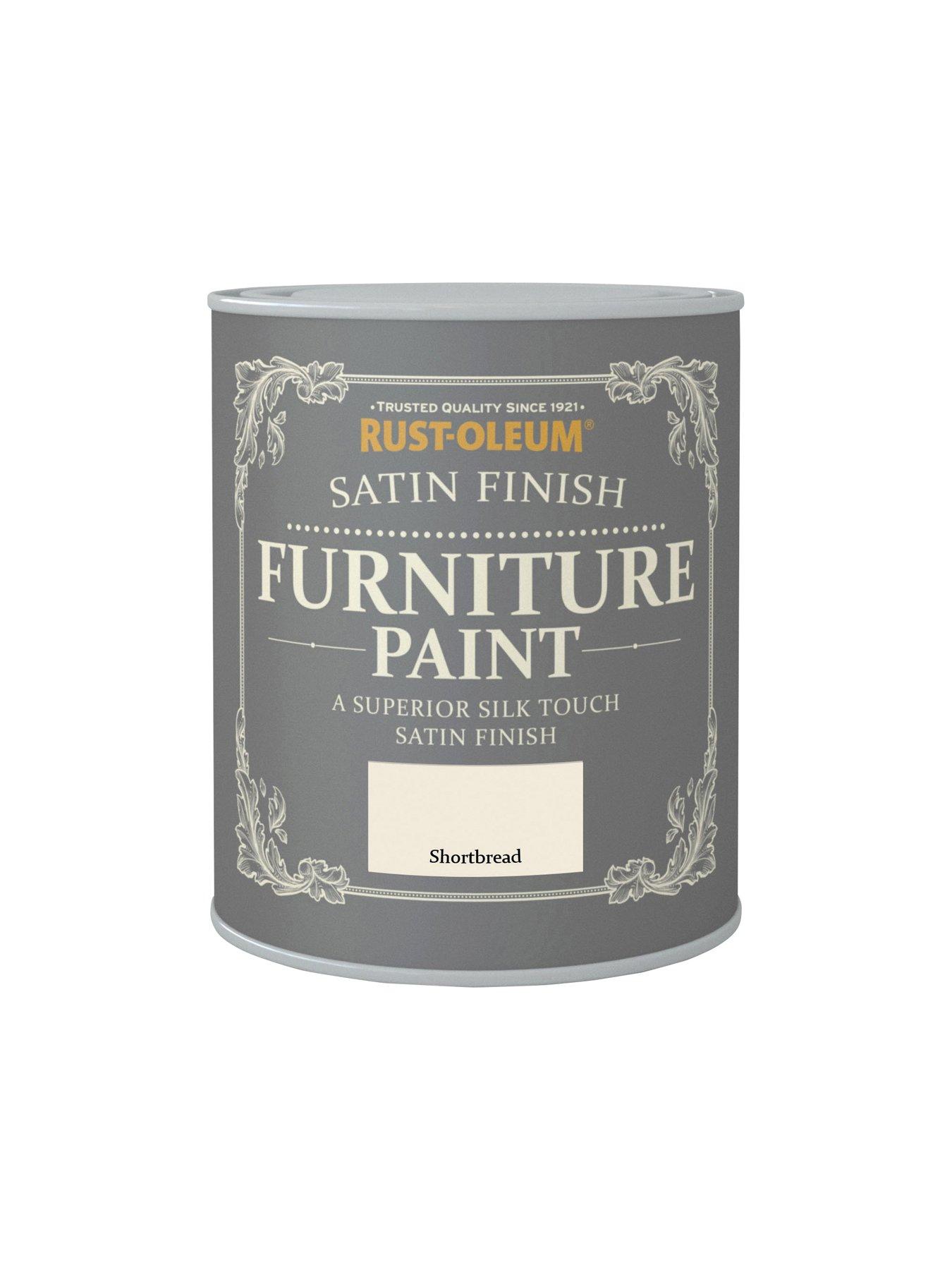 Image 2 of 5 of Rust-Oleum Satin Finish 750 ml Furniture Paint &ndash; Shortbread