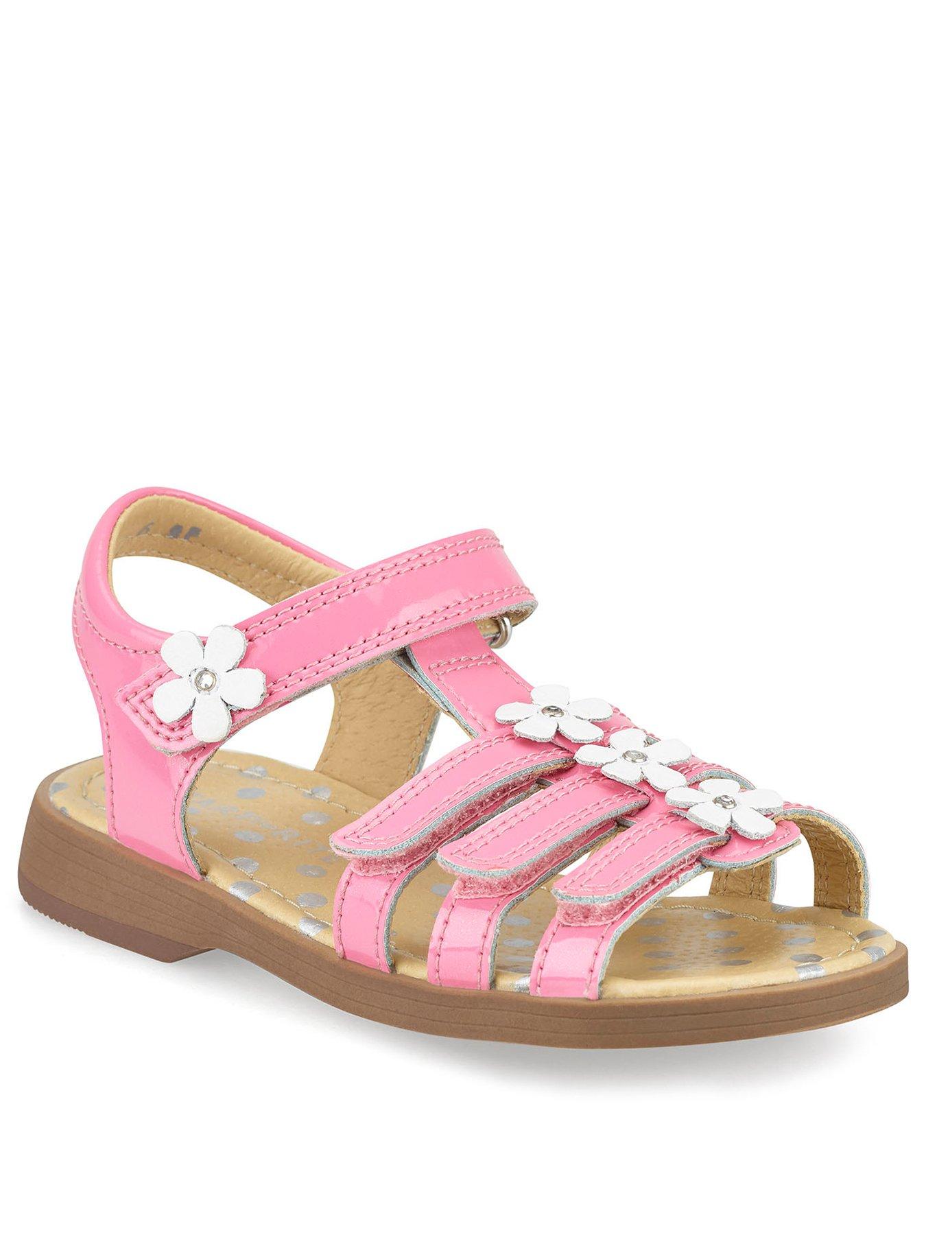Start-rite Girls Picnic Sandals - Pink Glitter | very.co.uk