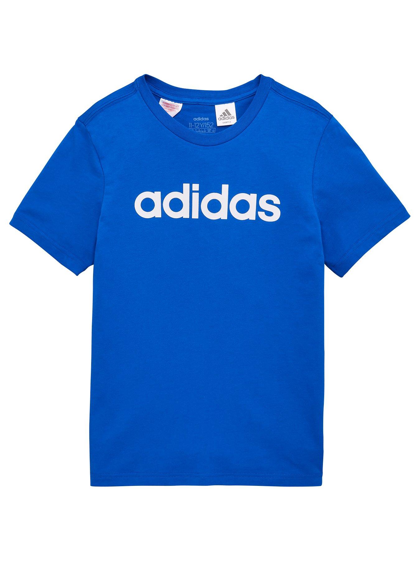 Adidas Youth Boys Essentials Linear Tee review