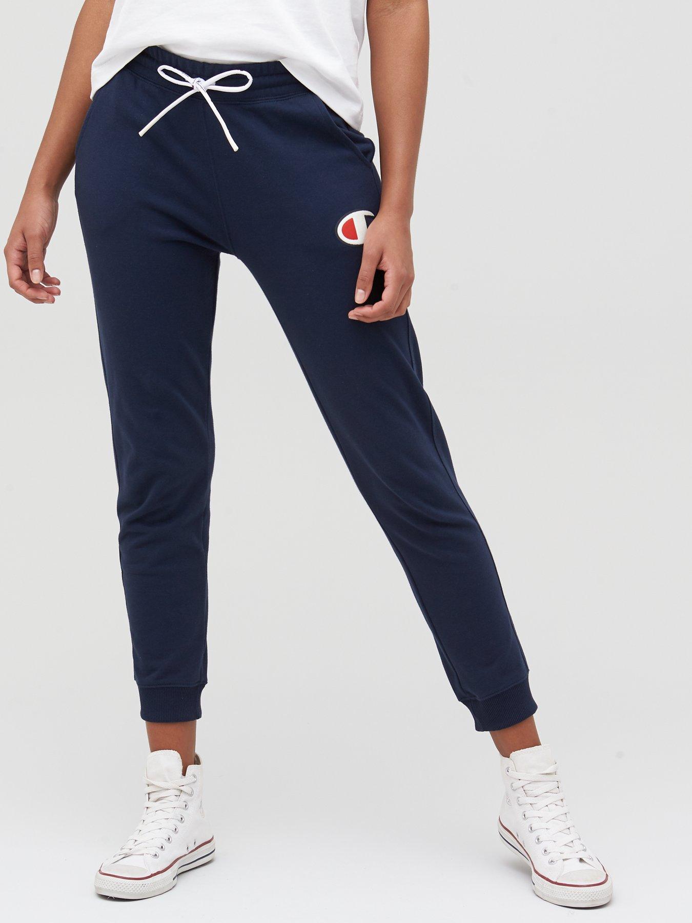 champion navy joggers