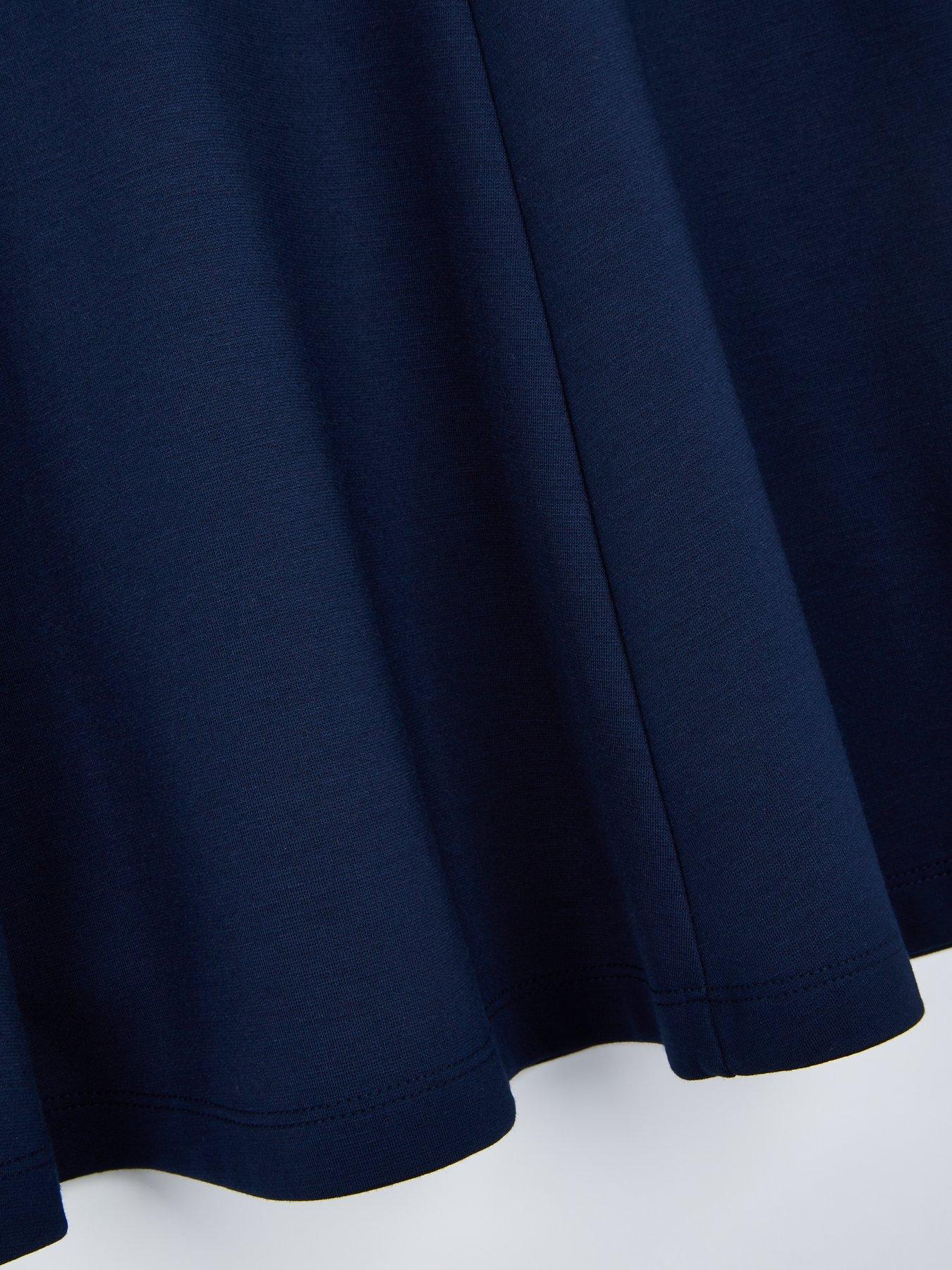 Image 5 of 5 of V by Very Girls 2 Pack Jersey School Skater Skirts - Navy