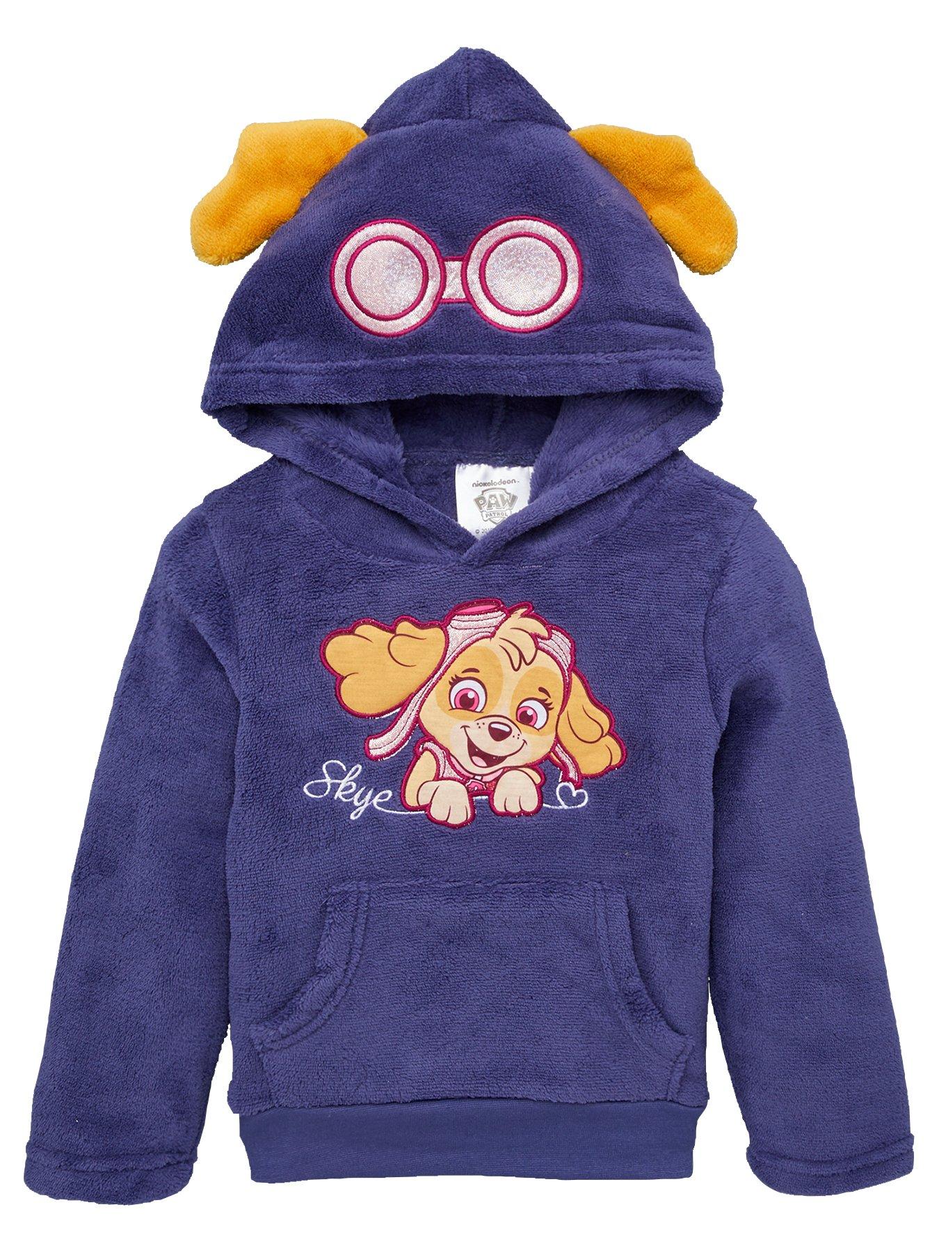 Paw Patrol Girl Paw Patrol Skye Cosy Borg Hoodie review