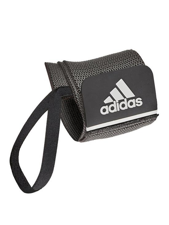 front image of adidas-universal-support-wrap-short