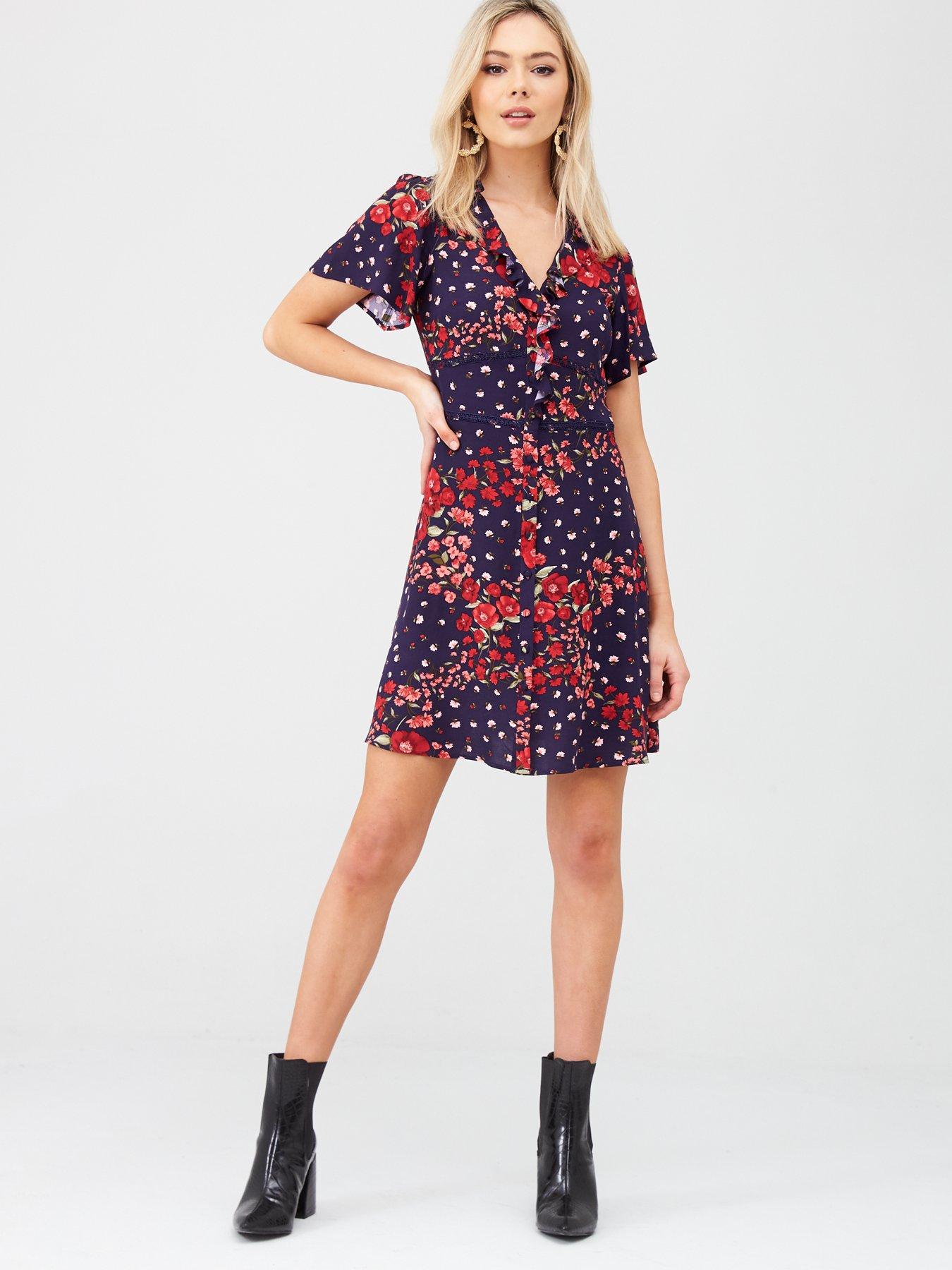 ditsy tea dress uk