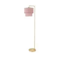 Tulsa Fringe Floor Lamp – Pink