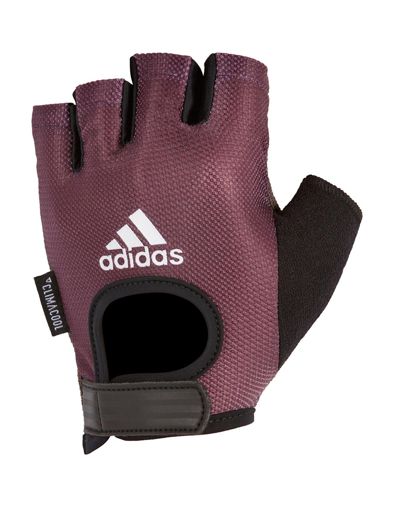 purple adidas gloves