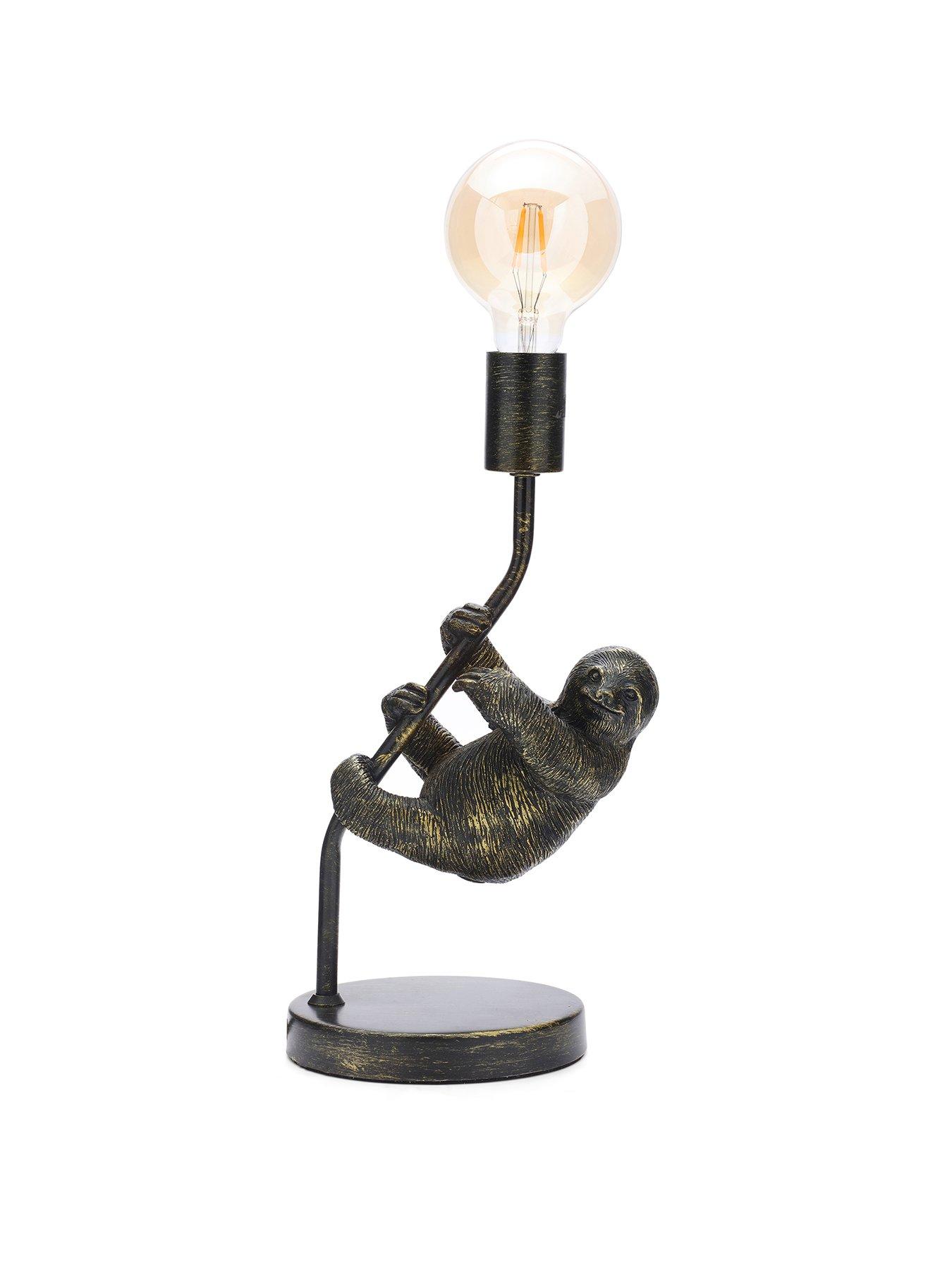 Product photograph of Very Home Sloth Table Lamp from very.co.uk