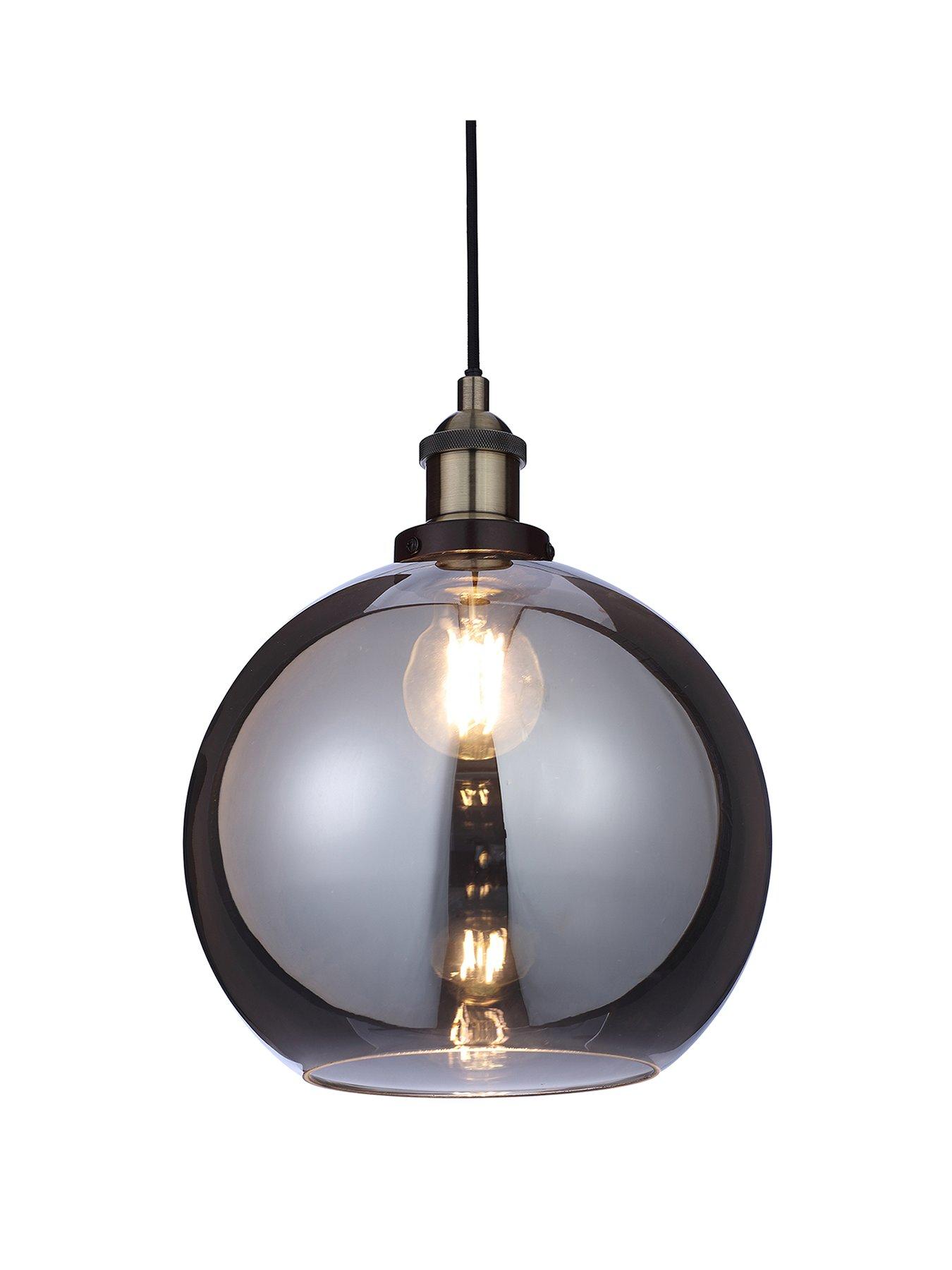 Image 1 of 3 of The Very Collection Newark Industrial Pendant Ceiling Light
