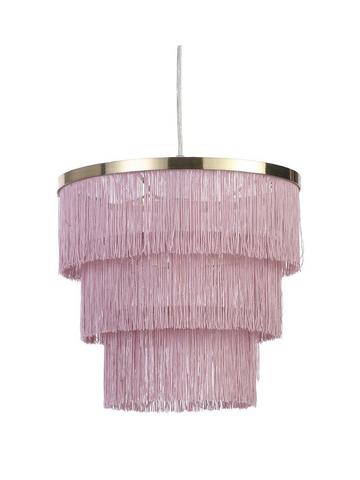 Lamp Shades Lighting Home Garden, Pink Chandelier Lampshades
