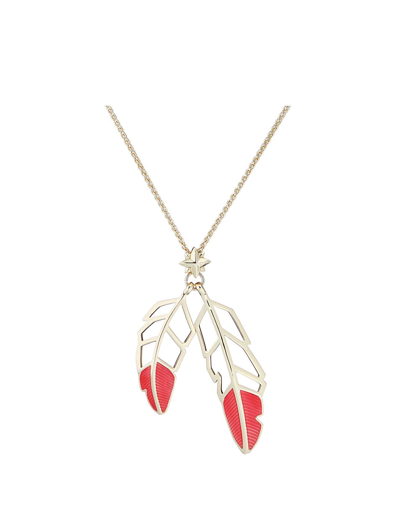 All We Are Feather Drop Pendant review