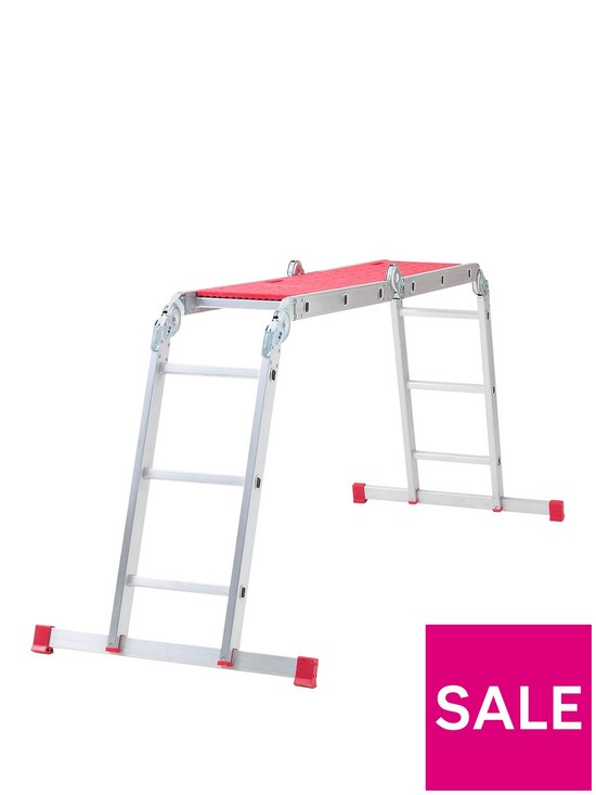 front image of werner-12-way-combination-ladder