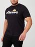  image of ellesse-plus-size-prado-t-shirt-blacknbsp