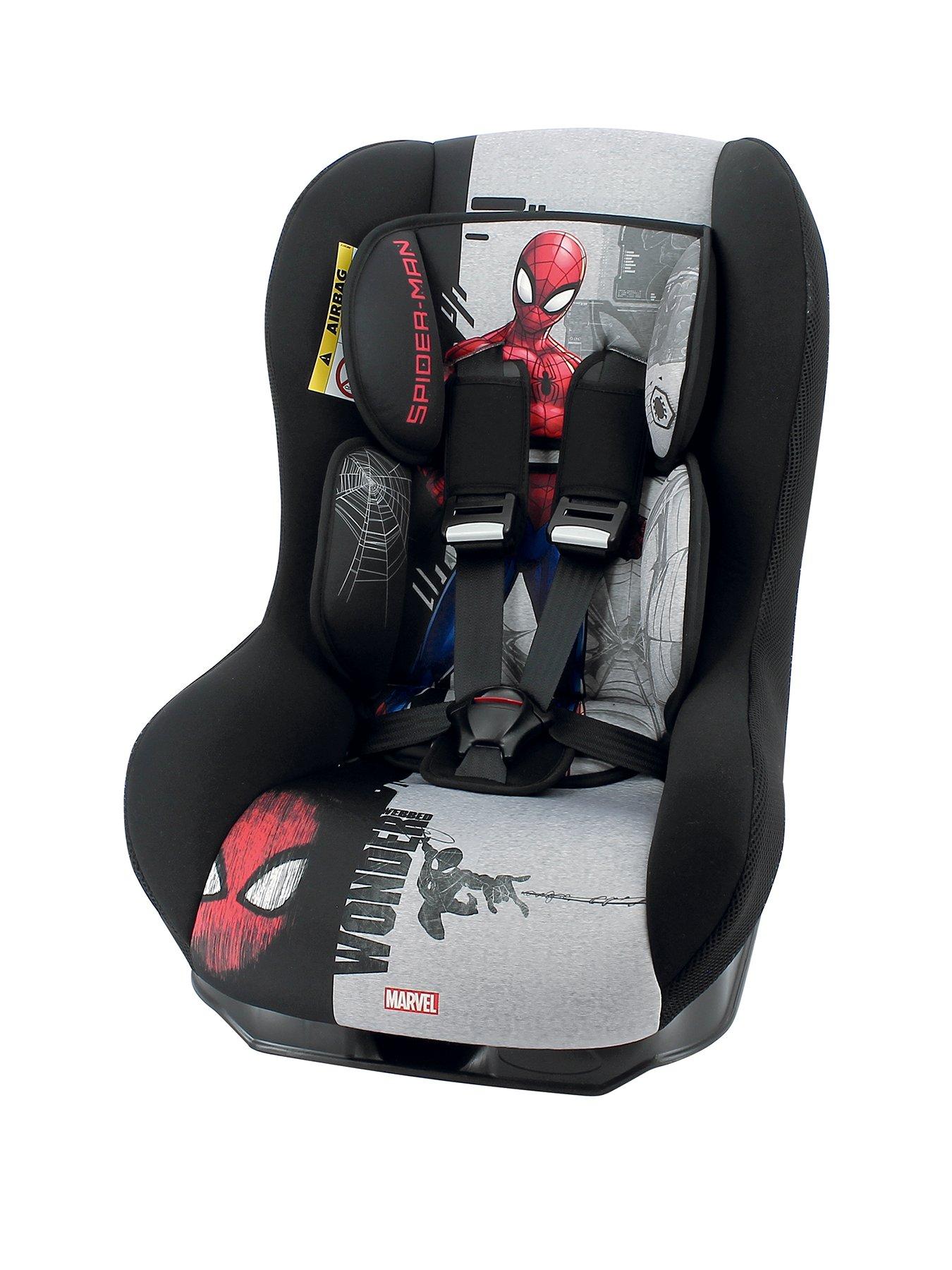 spiderman car seat