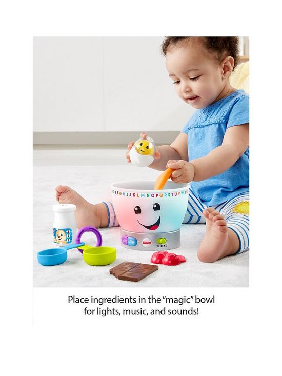 stillFront image of fisher-price-laugh-amp-learn-magic-colour-mixing-bowl