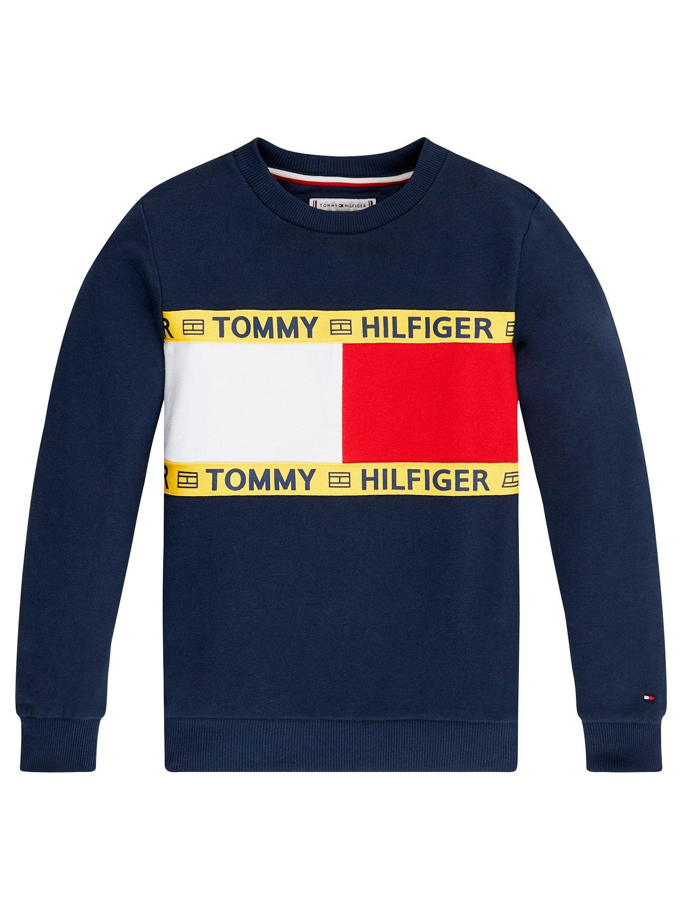 Child Teen Tommy Hilfiger T Tee Shirt Top Red BNWT Various Sizes