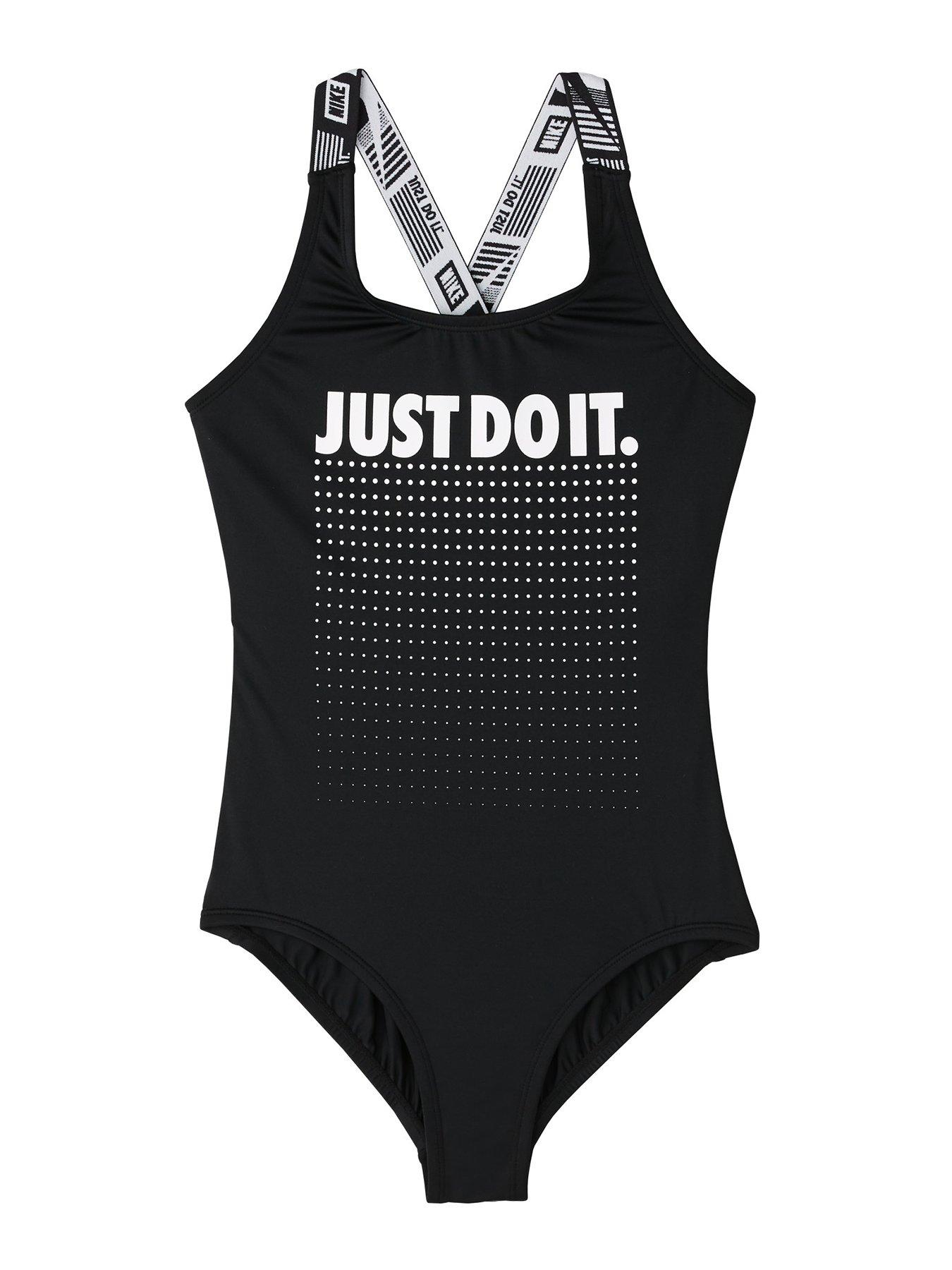 black swimming costume uk