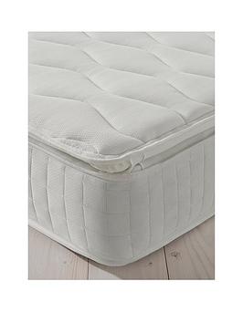 Product photograph of Silentnight Mia 1000 Memory Pillowtop Mattress - Medium Firm from very.co.uk