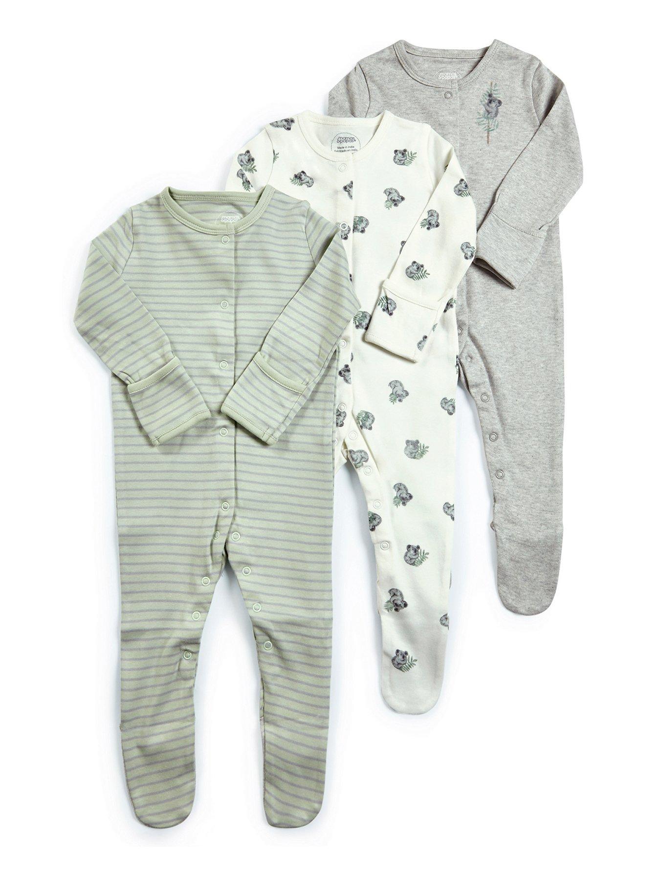 newborn boys sleepsuits
