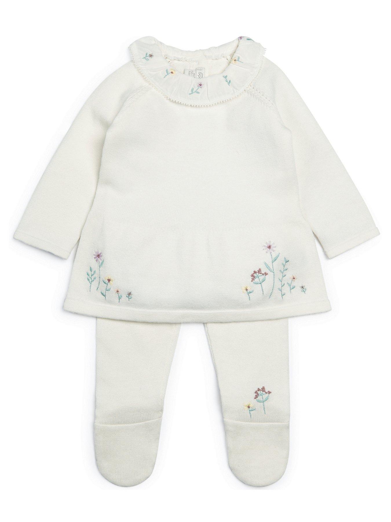 Mamas & Papas Baby Girls Frill Collar 2 Piece Set review