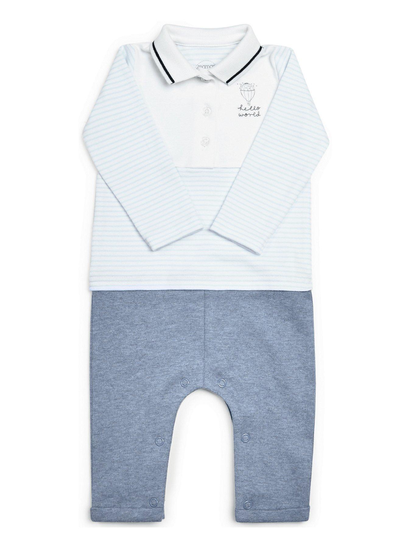 Mamas & Papas Baby Boys Mock Polo 2 Piece review