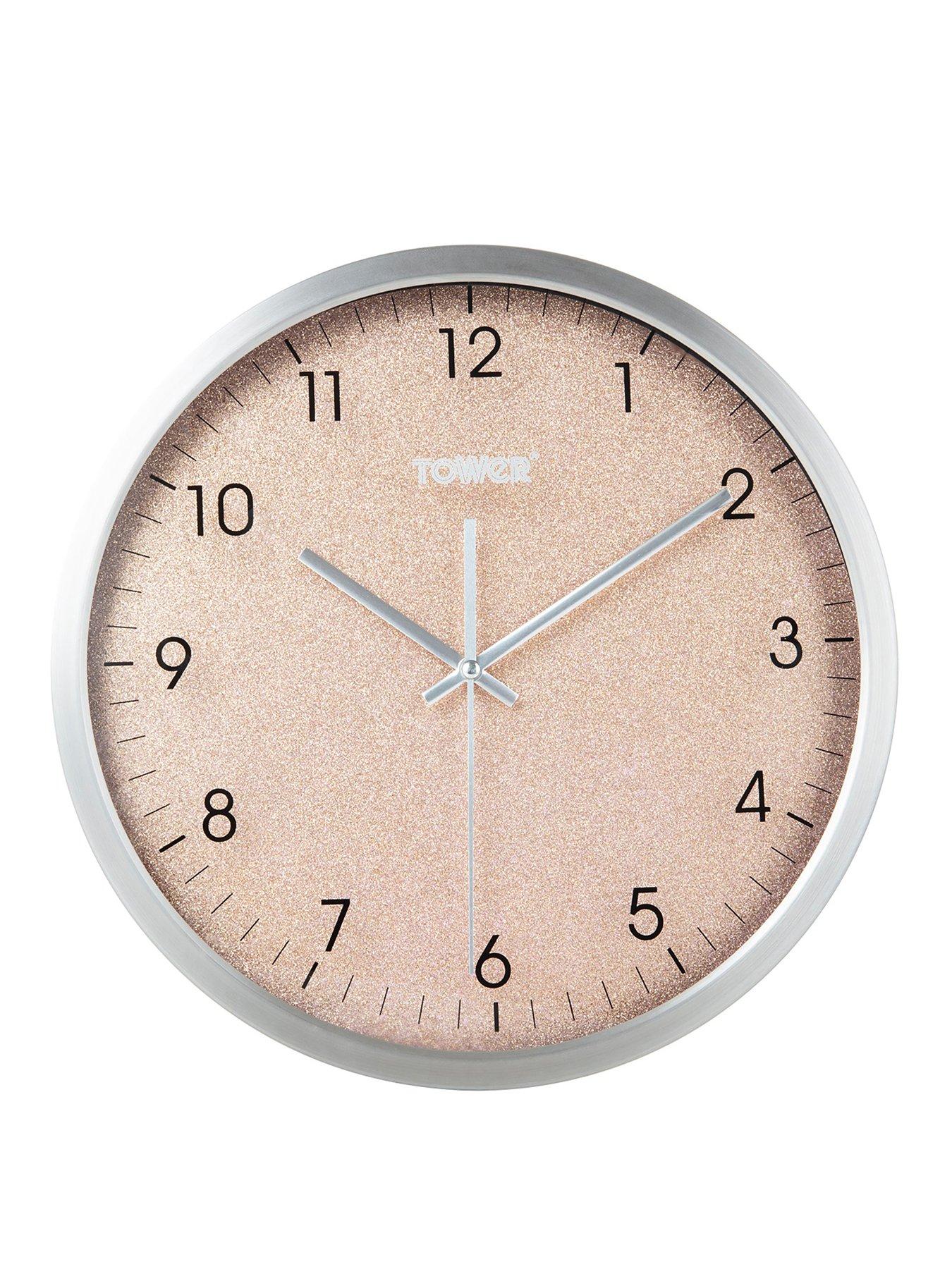 Tower Glitz Blush Wall Clock review