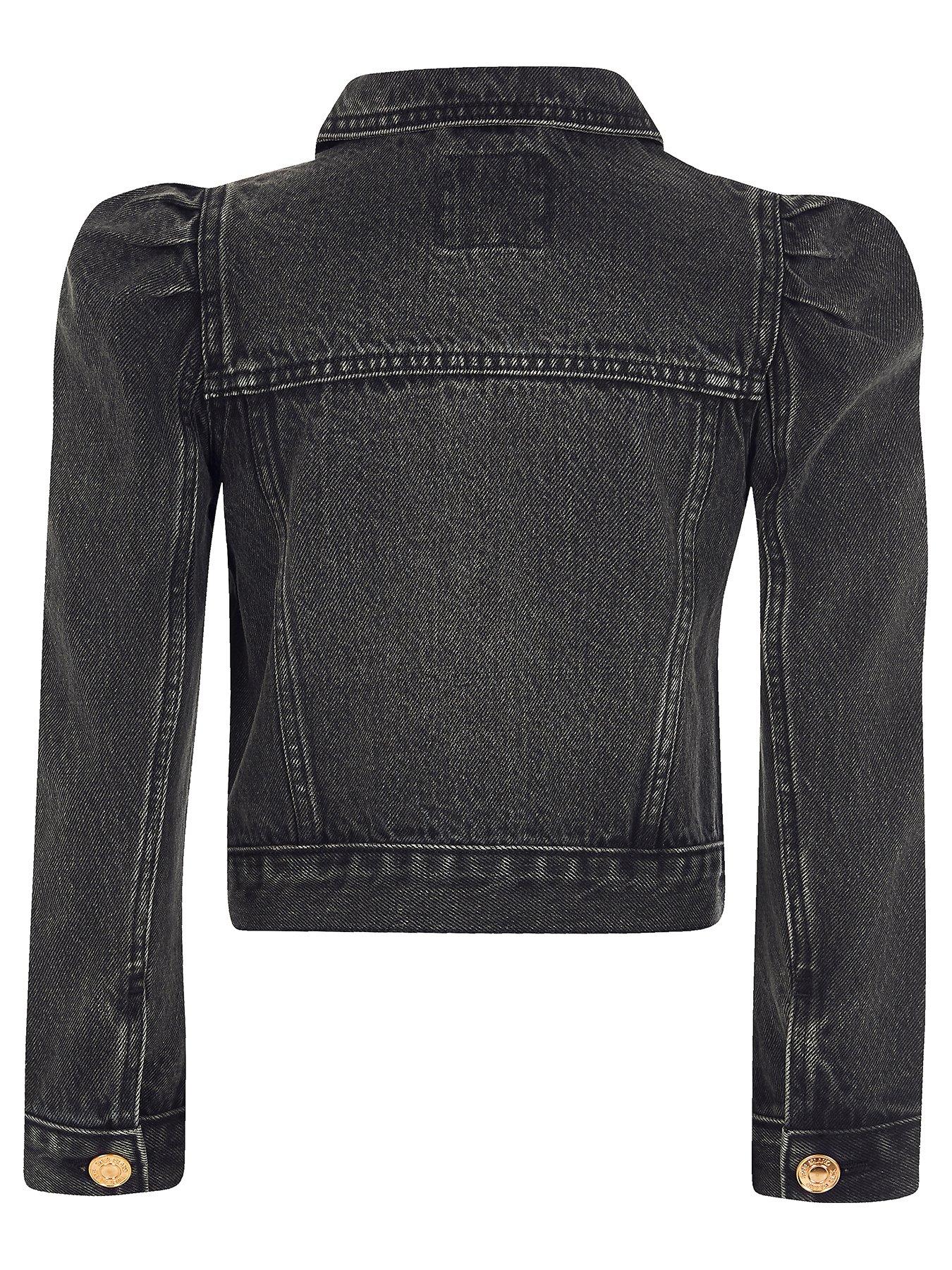 puff sleeve denim jacket river island