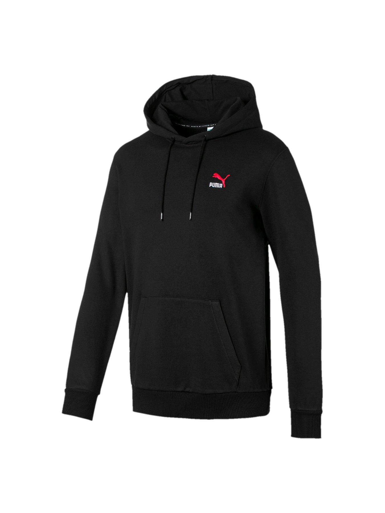 red and black puma hoodie