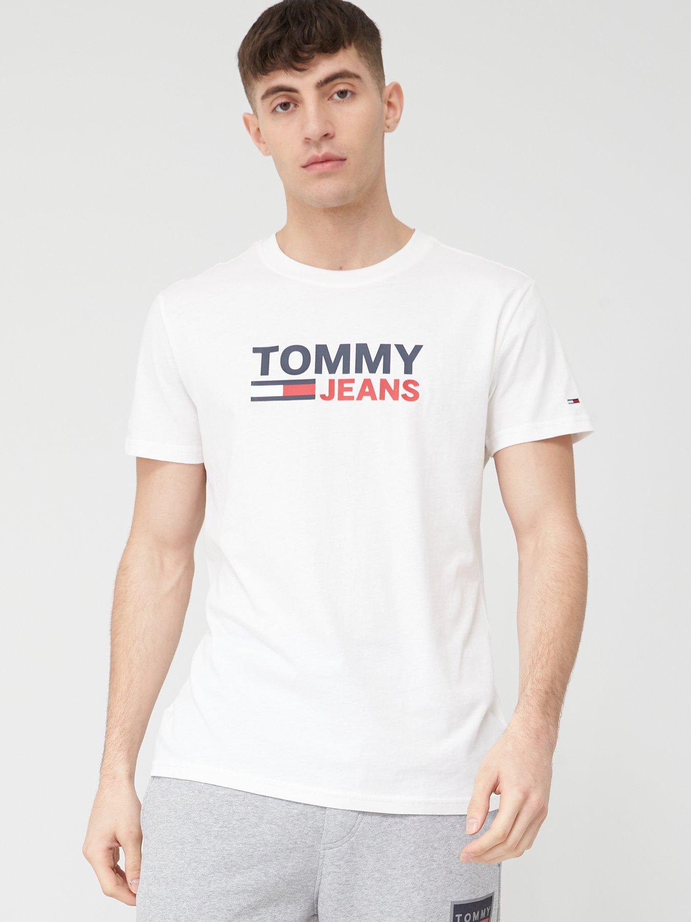 white tommy jeans