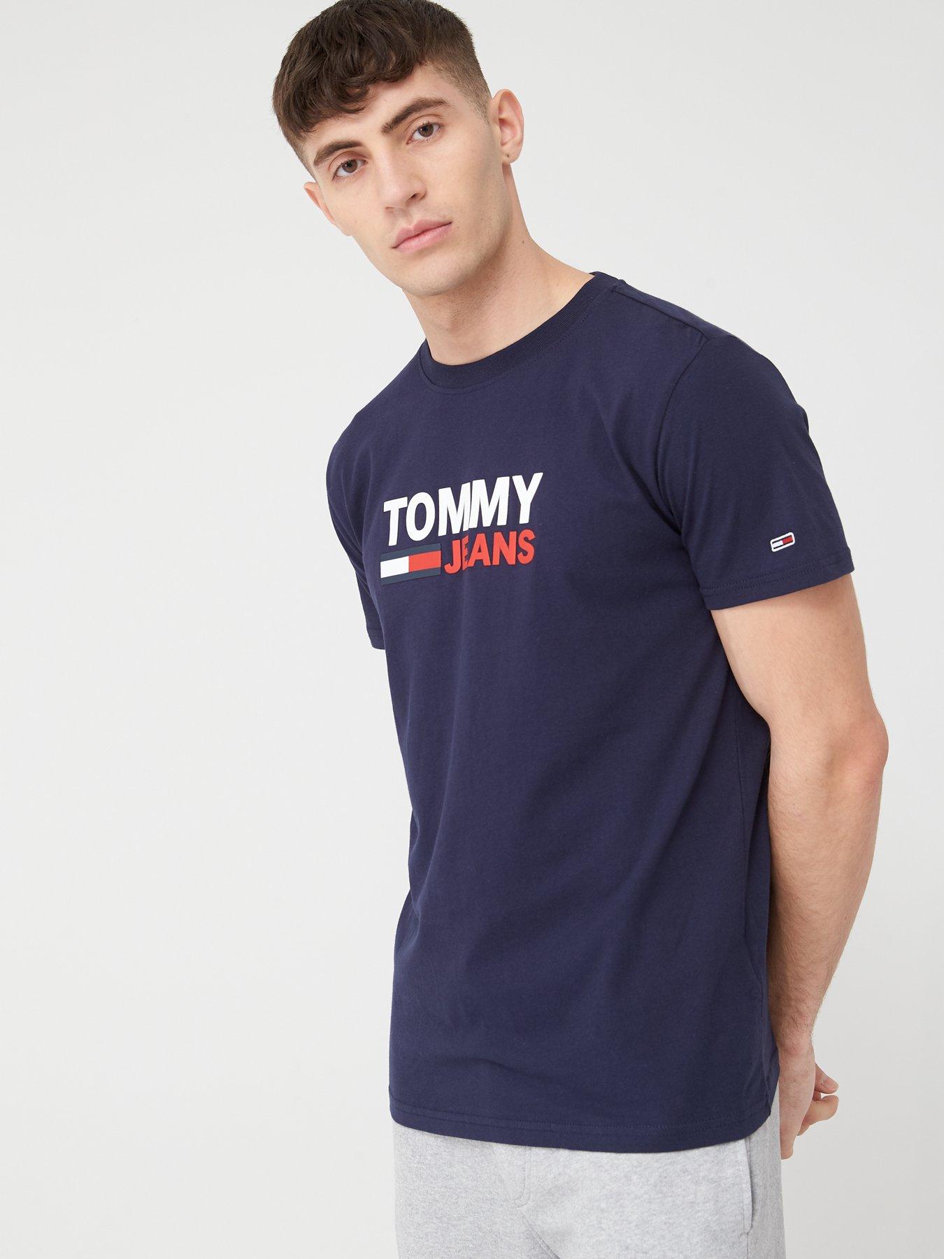 navy tommy jeans t shirt