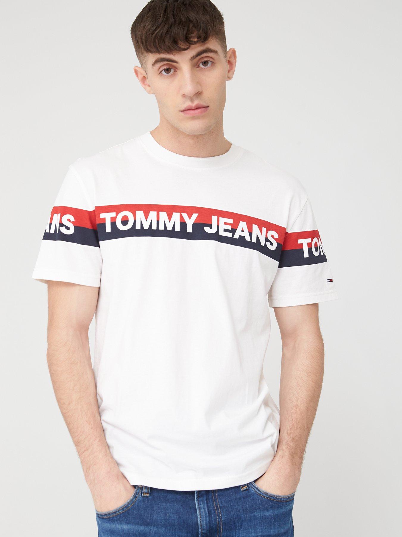 tommy jeans white top