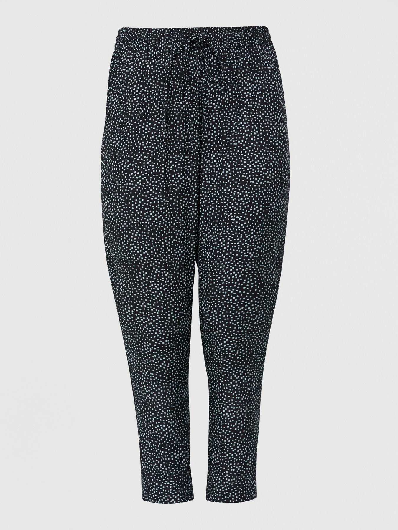 ladies patterned summer trousers