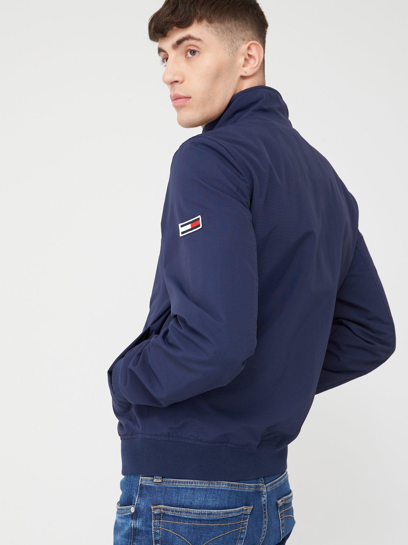 tommy jeans essential bomber jacket navy