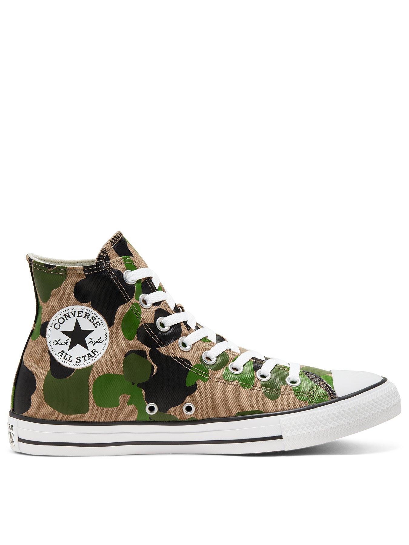 converse camo all star low tops
