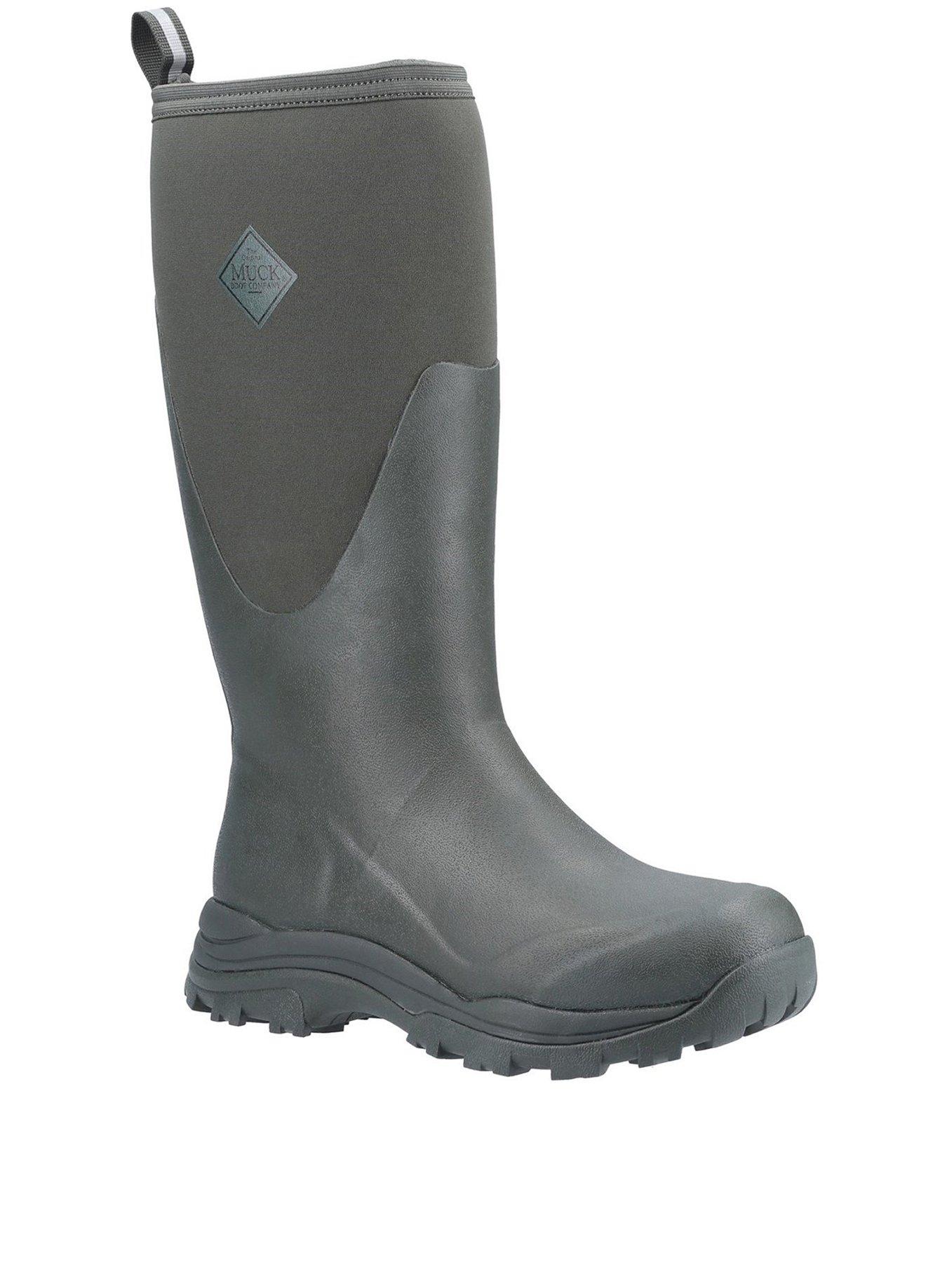 Muck Boots Outpost Welly - Moss | very.co.uk