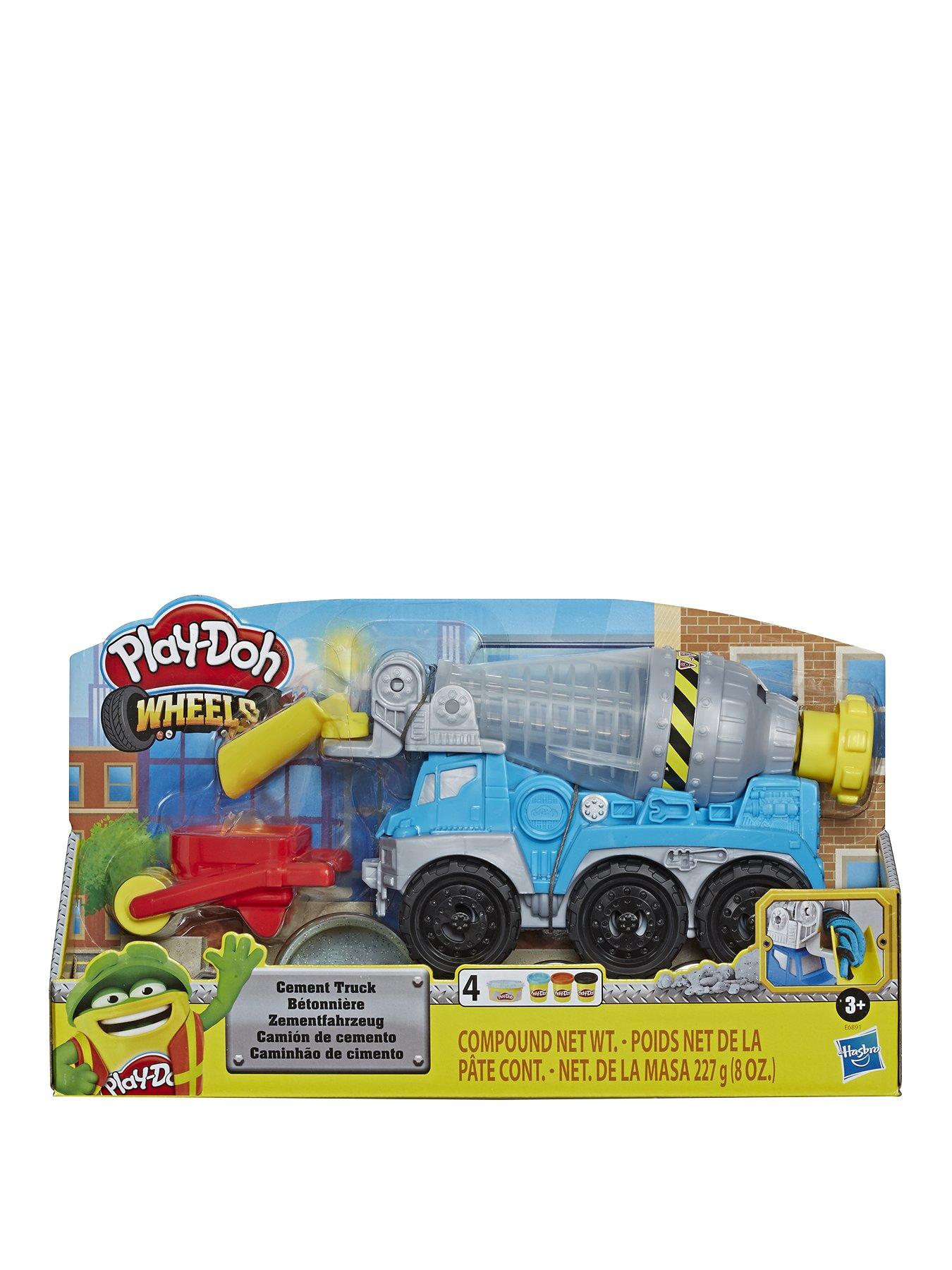 play doh cement truck
