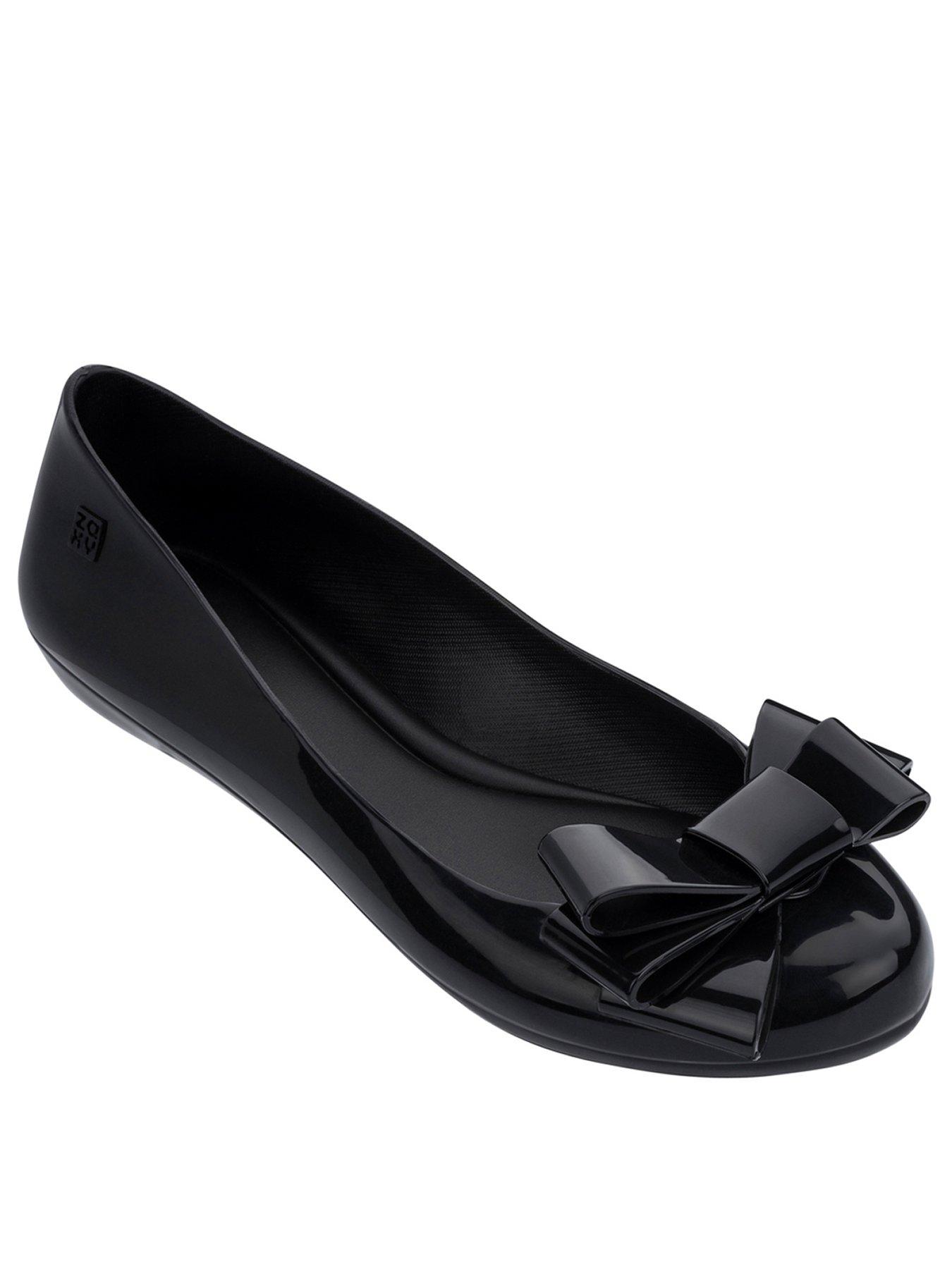 zaxy pop bow 3 pumps black