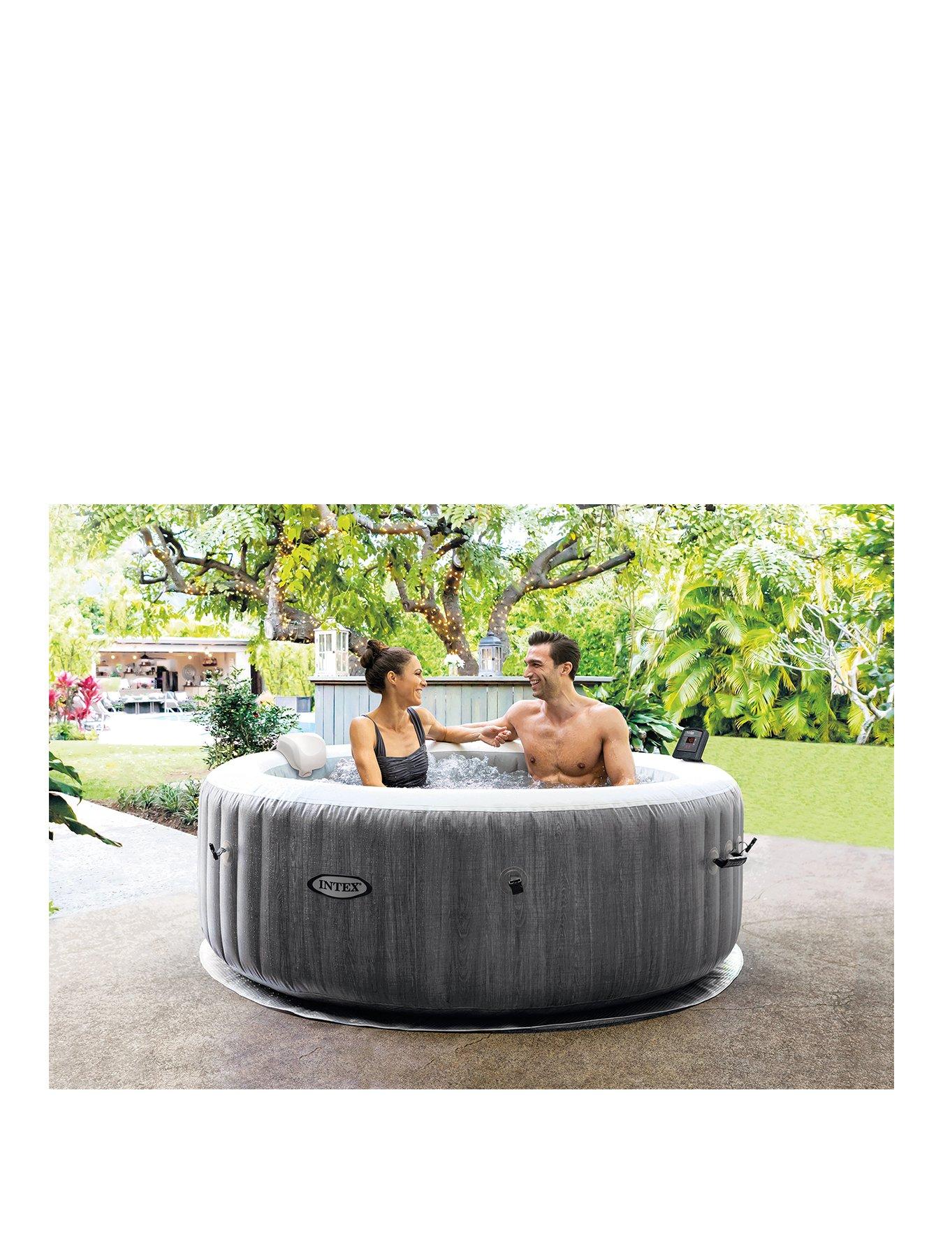 Product photograph of Intex Greywood Deluxe Purespa from very.co.uk