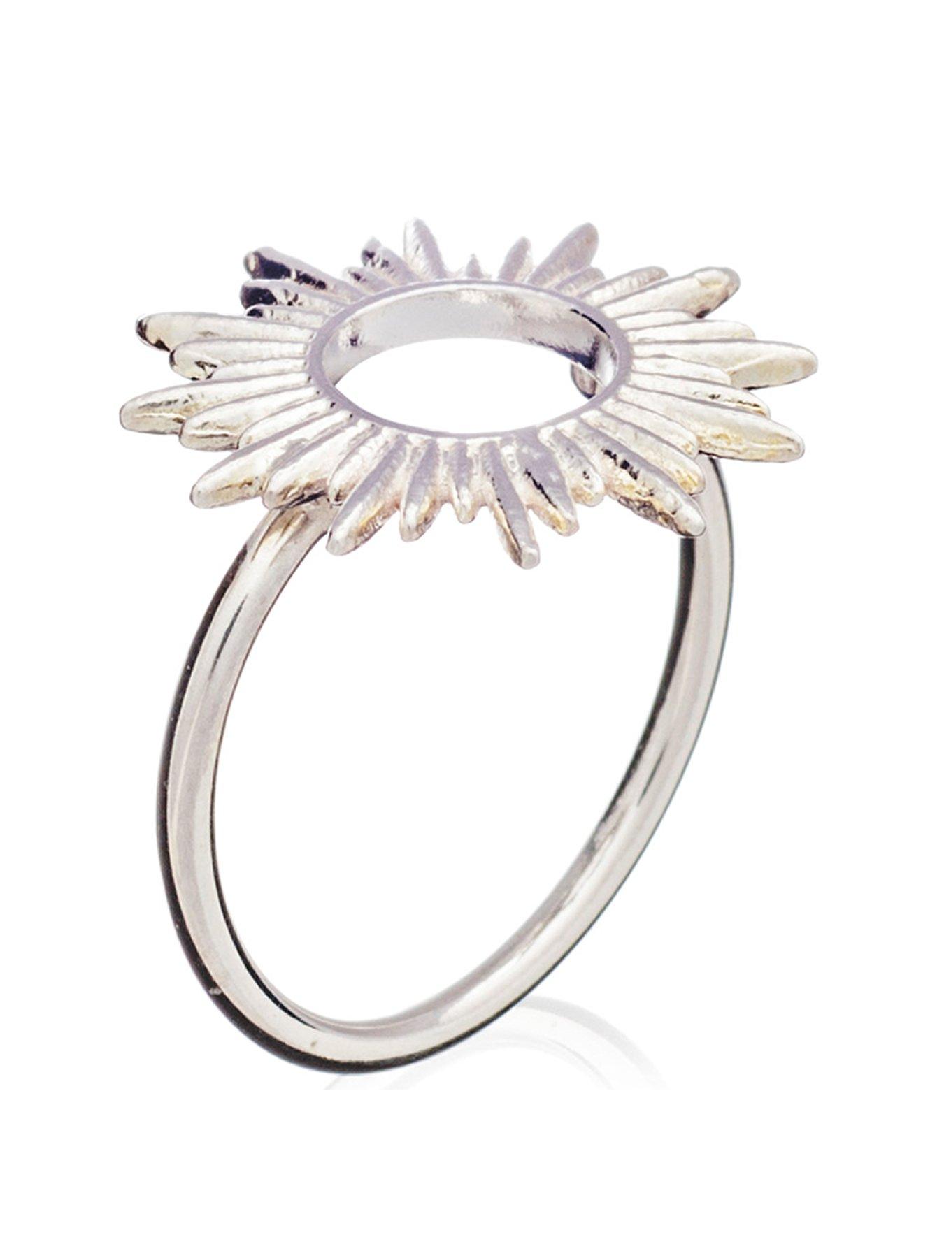 Rachel Jackson London Rachel Jackson Sunrays Adjustable Ring Sterling Silver review