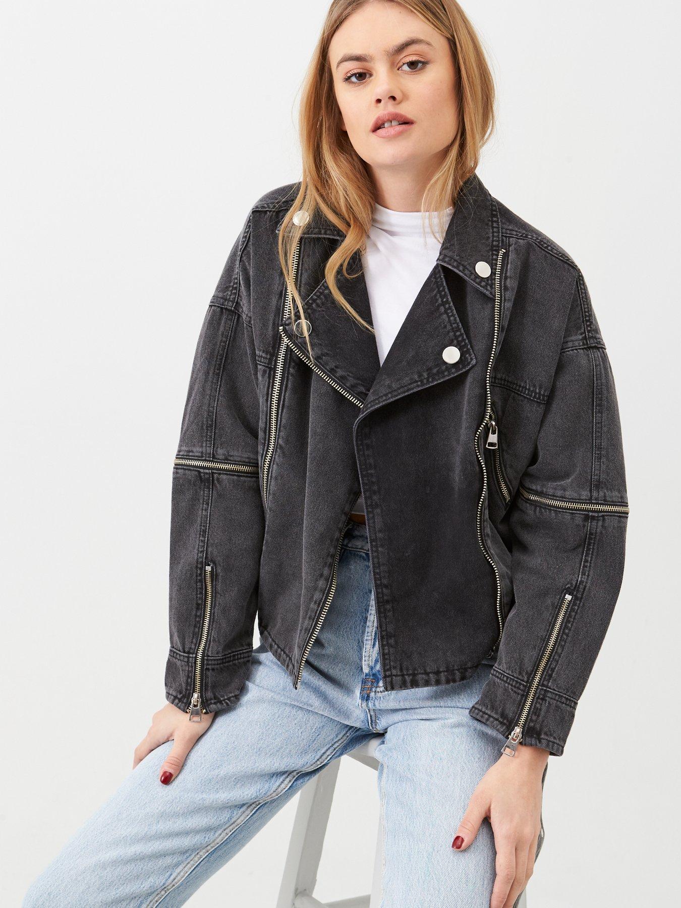 girls denim jacket river island