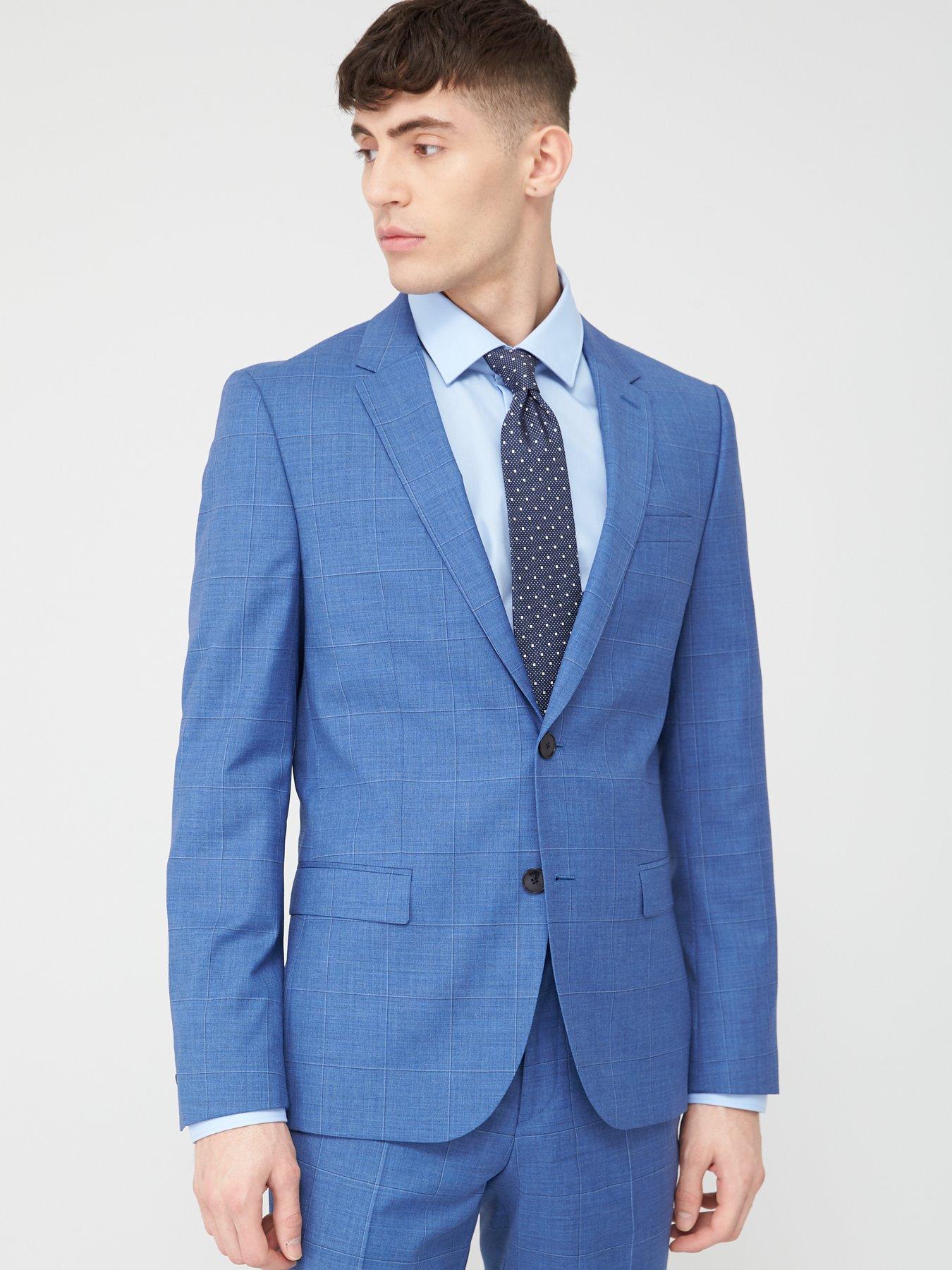 Hugo Harvey Check Slim Suit Jacket review