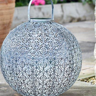 Smart Solar Jumbo Damasque Lantern
