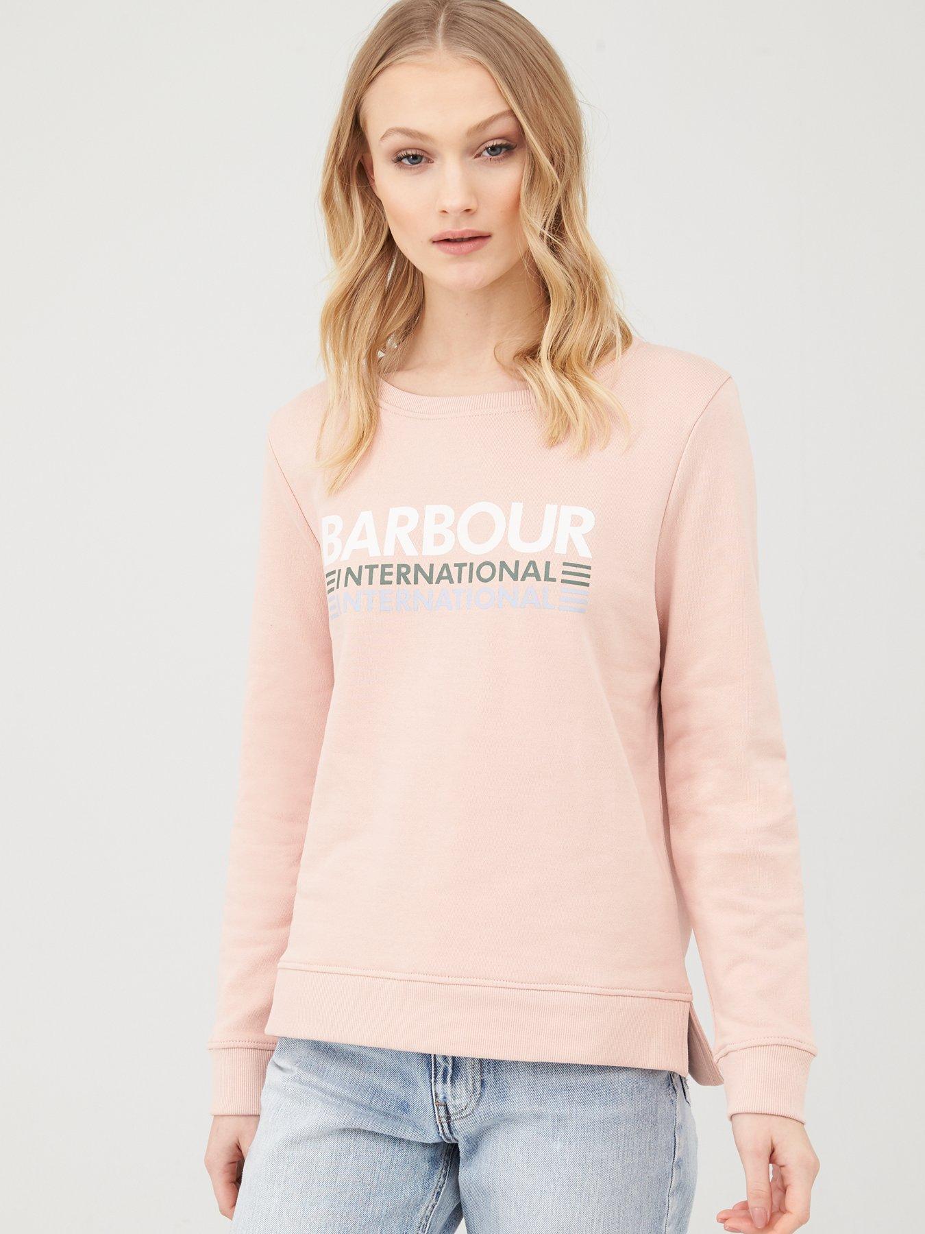 barbour international sweatshirt womens