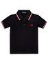  image of fred-perry-baby-boys-my-first-polo-shirt-with-gift-box-navy