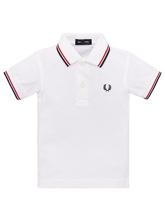 front image of fred-perry-baby-boys-my-first-polo-shirt-with-gift-box-white