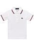  image of fred-perry-baby-boys-my-first-polo-shirt-with-gift-box-white