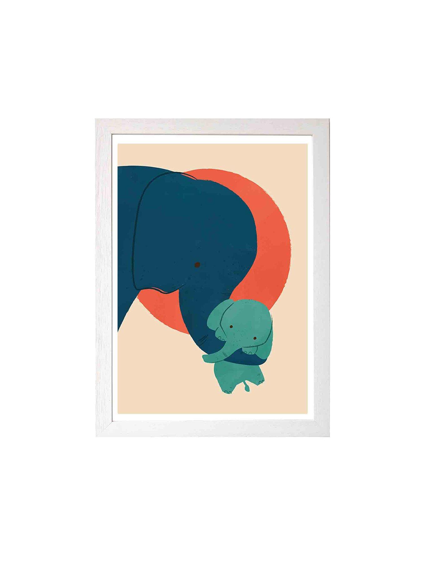 East End Prints Baby Elephant By Jay Fleck A3 Wall Art review