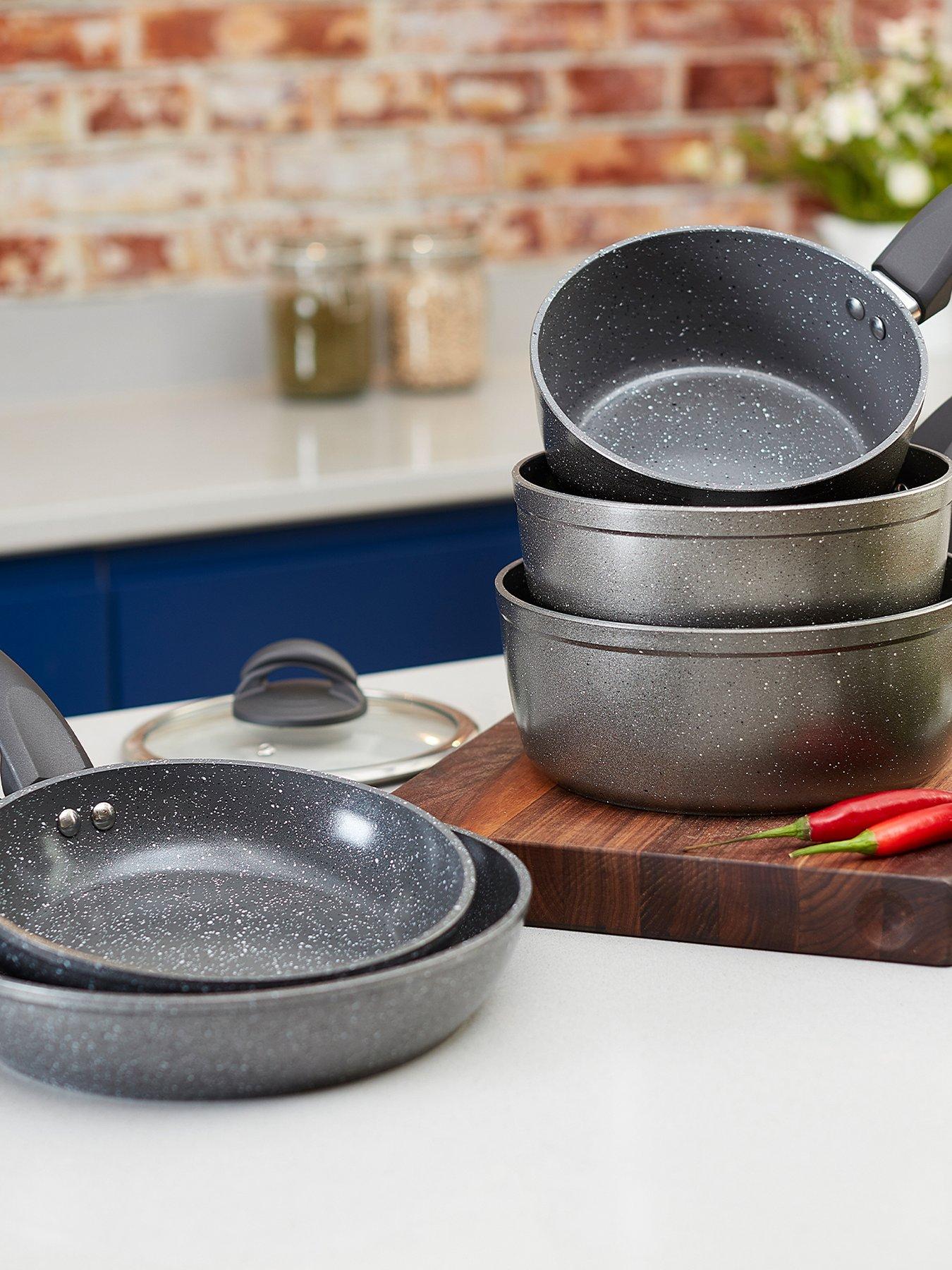 Tower Cerastone 5-Piece Pan Set