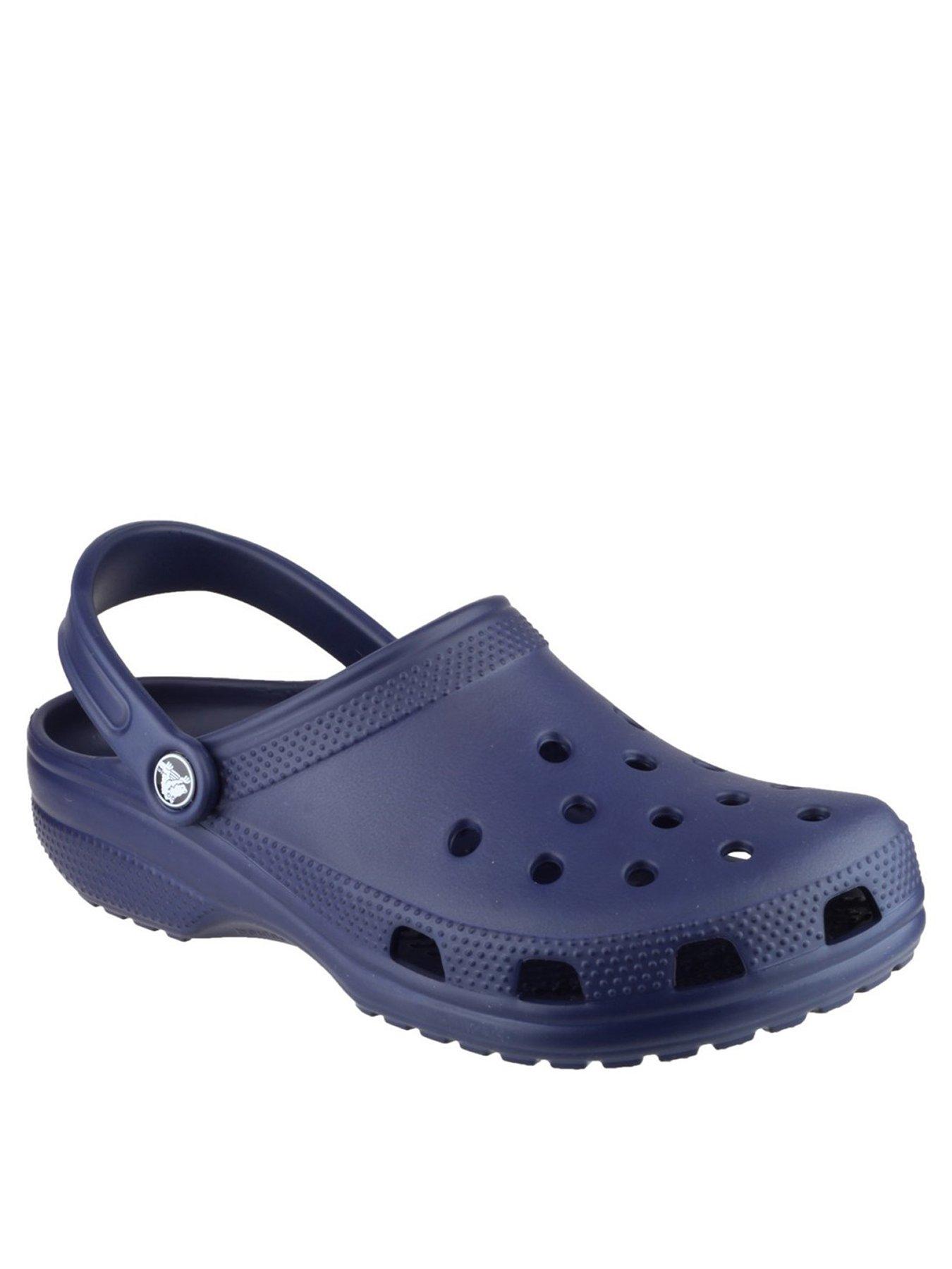 crocs classic navy