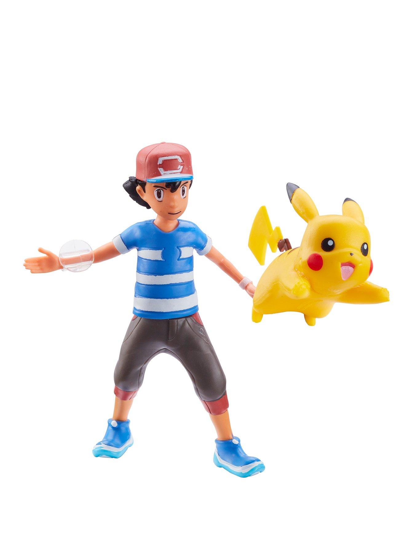 ash and pikachu figure